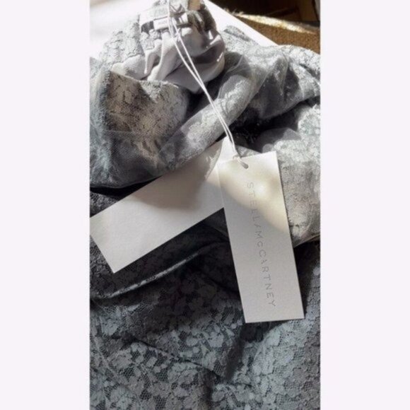 Stella McCartney embellished lace high low skirt Gray size 10 - Picture 7 of 10